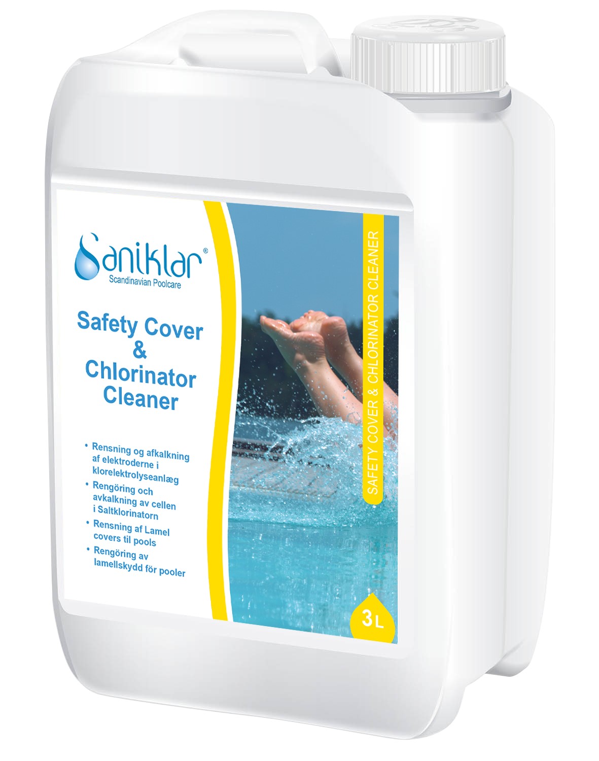 Saniklar Safety Cover & Chlorinator Cleaner